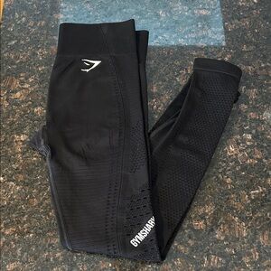 Gymshark Jet Black Performance Leggings